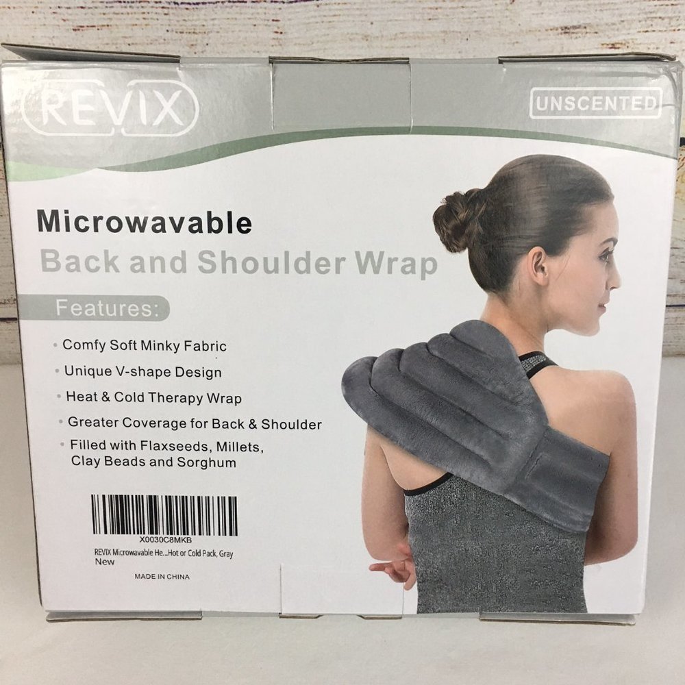 Revix Microwavable Heating Wrap Back and Shoulder